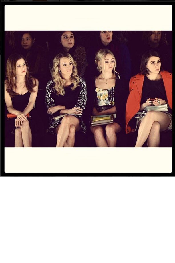 Zosia Mamet And Her 'Ladies' At New York Fashion Week AW14
