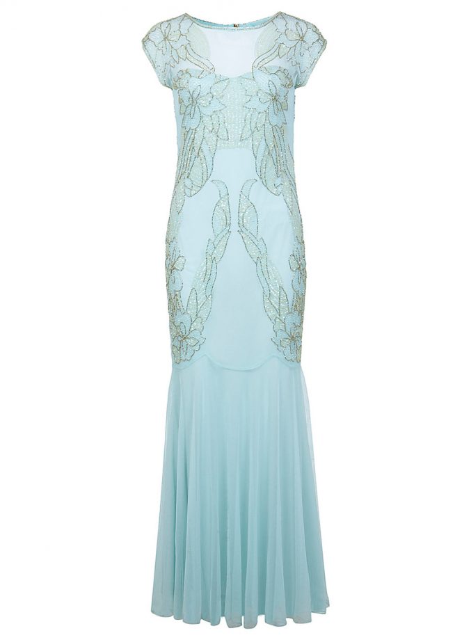 Miss Selfridge Embellished Floral Maxi Dress, £120