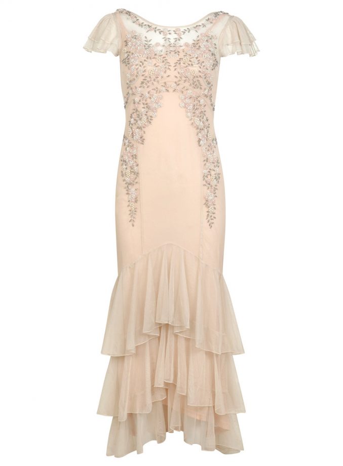Miss Selfridge Embellished Tier Maxi Dress, £120