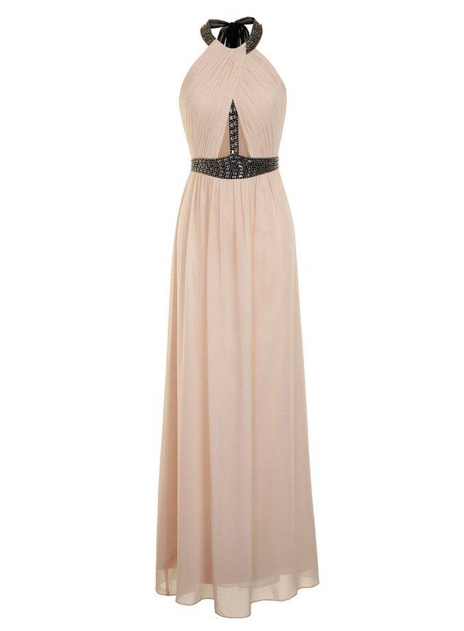 Dorothy Perkins Cream And Black Maxi Dress, £70