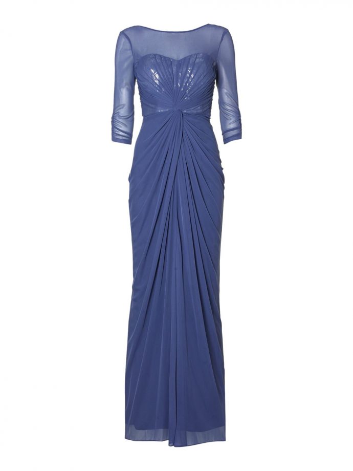 Adrianna Papell Knot Waist Sequin Gown, £160