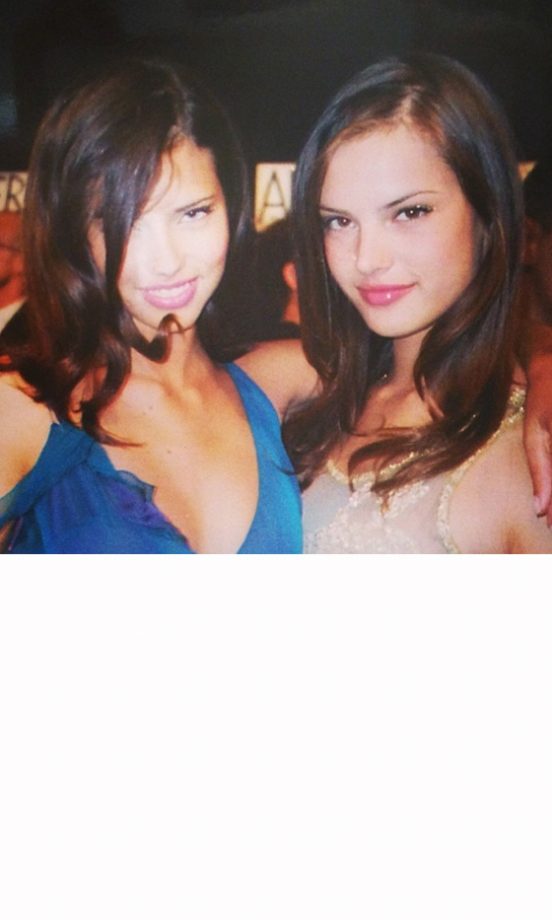 Alessanda Ambrosio And Adriana Lima Treat Us To A Throwback Pic From Their Teens, 2013