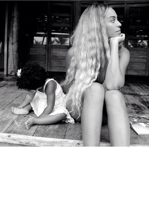 Beyoncé And Blue Ivy Spend Some Family Time Together Over The Holidays, 2013