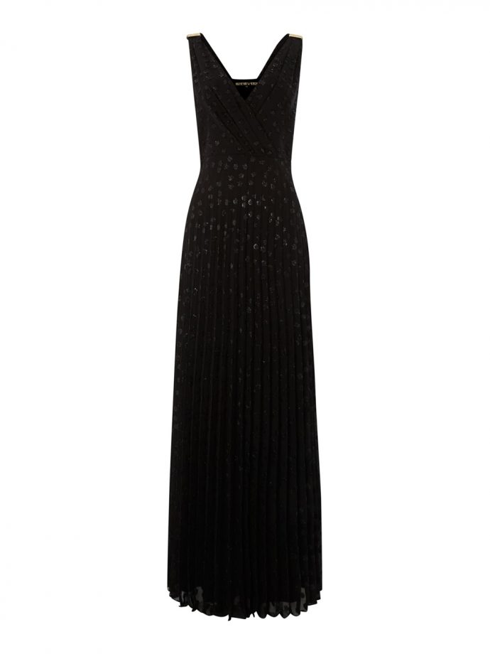 Biba Spot Pleated Maxi Dress, £169
