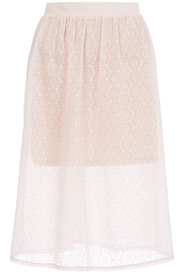 Primark SS14 Burnout Overlay Skirt, £12