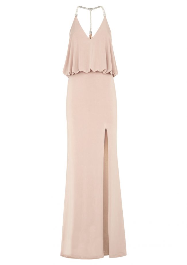 Forever Unique Nude Maxi Dress, £220