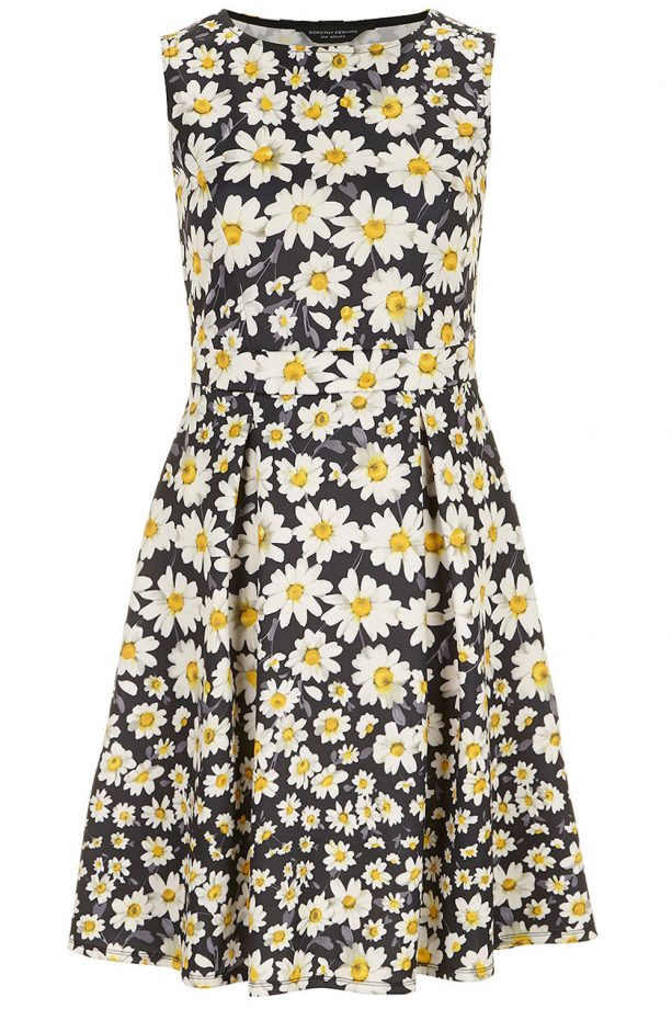 Dorothy Perkins Daisy Scuba Skater Dress, £28