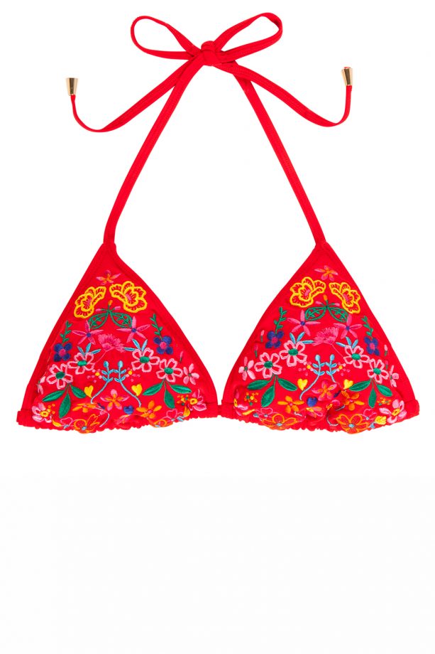 F+F SS14 Collection: Embroidered Bikini Top, £8