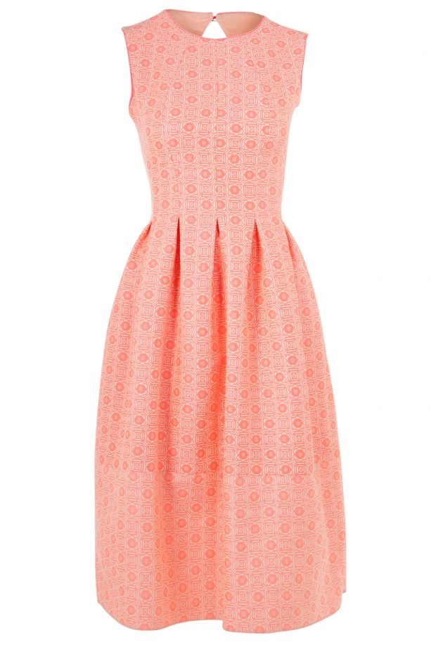 F+F SS14 Collection: Peach Floral Tea Dress, £25