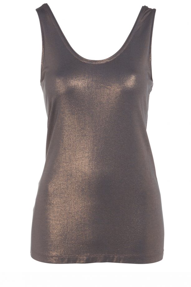 F+F SS14 Collection: Metallic Swing Cami, £9