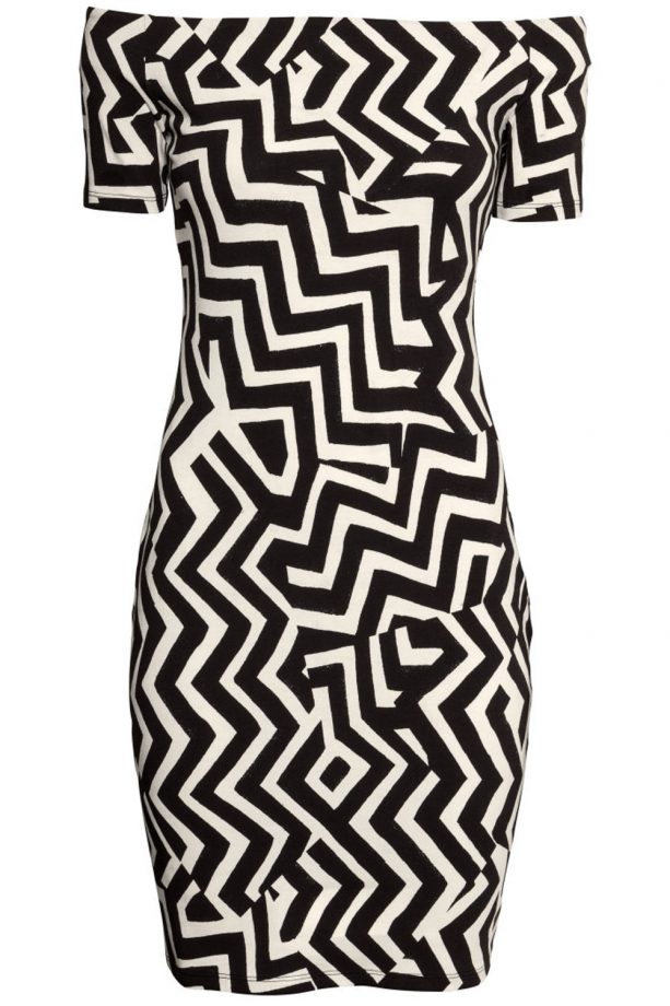 H&M Off-The-Shoulder Dress, £12.99