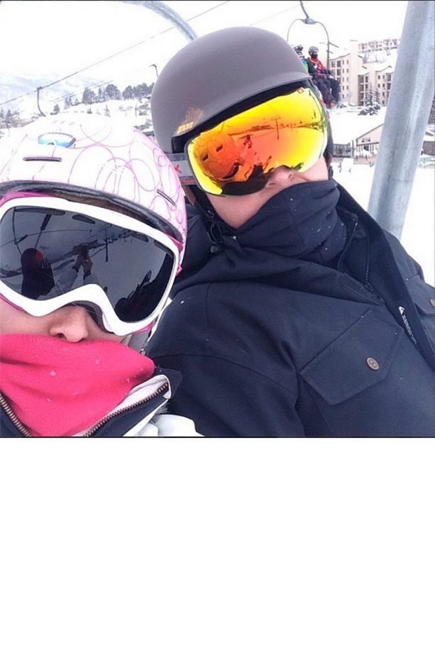 Heidi Montag Indulges In The Ultimate Selfie Skiing With Spencer, 2013