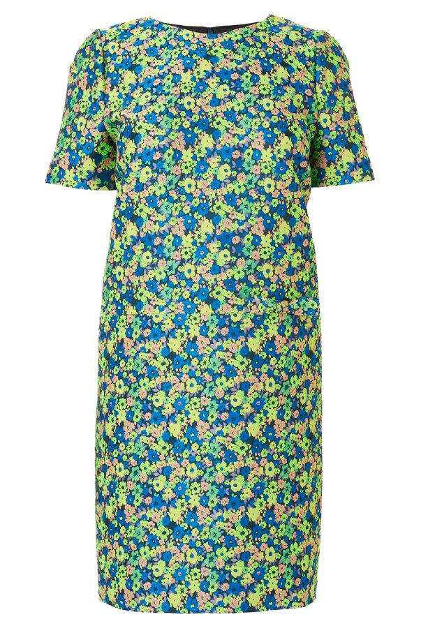 Jaeger Floral 60s Shift Dress, £75