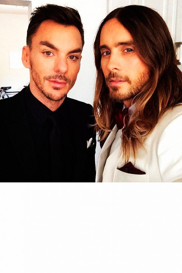 Jared Leto And Brother Shannon At The Oscars, 2014