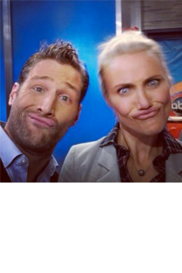 Cameron Diaz Joins Juan Pablo Galavis In A Face Off, 2014