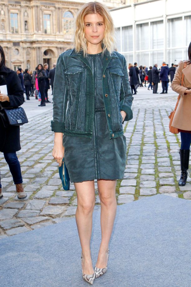 Kate Mara At Paris Fashion Week AW14, 2014