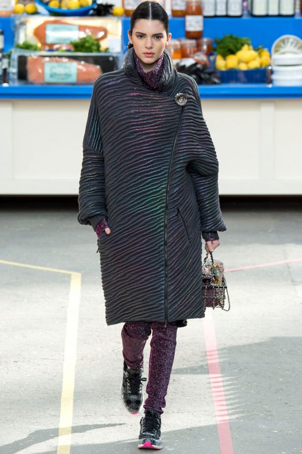 Kendall Jenner At Paris Fashion Week AW14, 2014