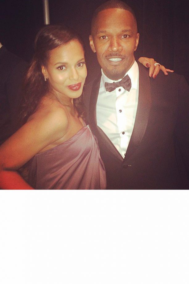 Kerry Washington And Jamie Foxx At The Oscars, 2014