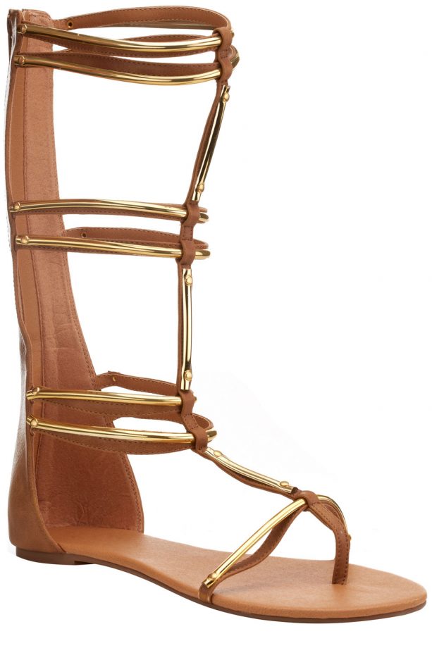 Primark SS14 Tan Metal Cage Gladiator, £16