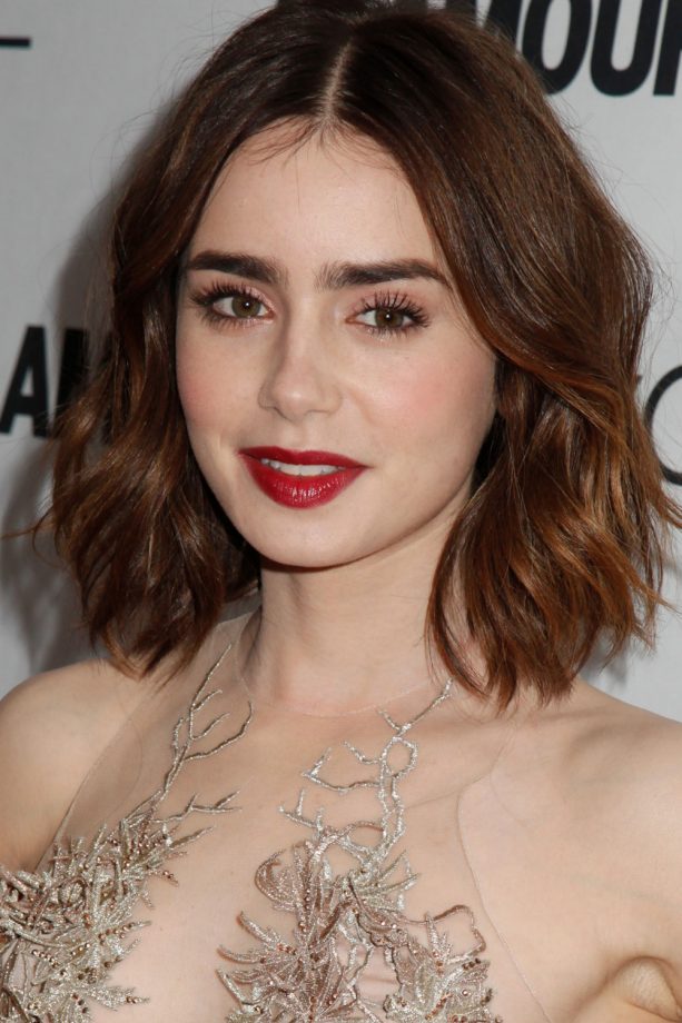 Lily Collins At The Women Of The Year Awards, 2013