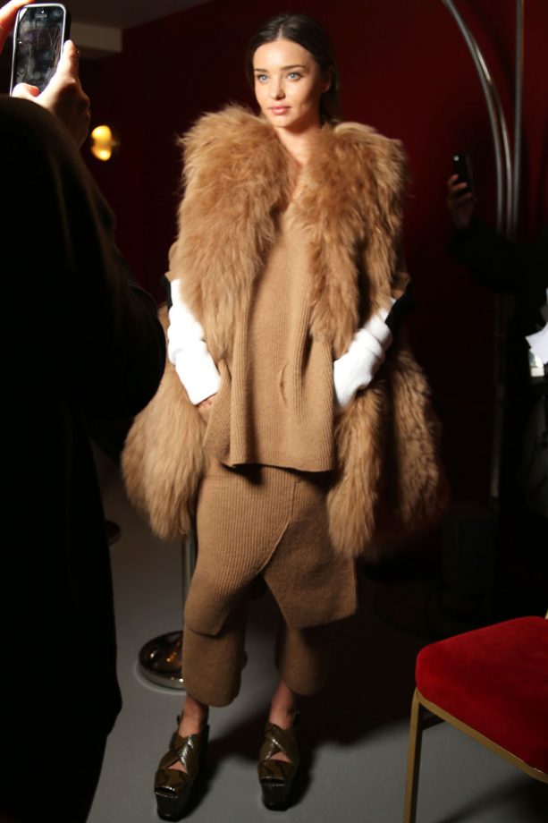 Miranda Kerr At Paris Fashion Week AW14, 2014