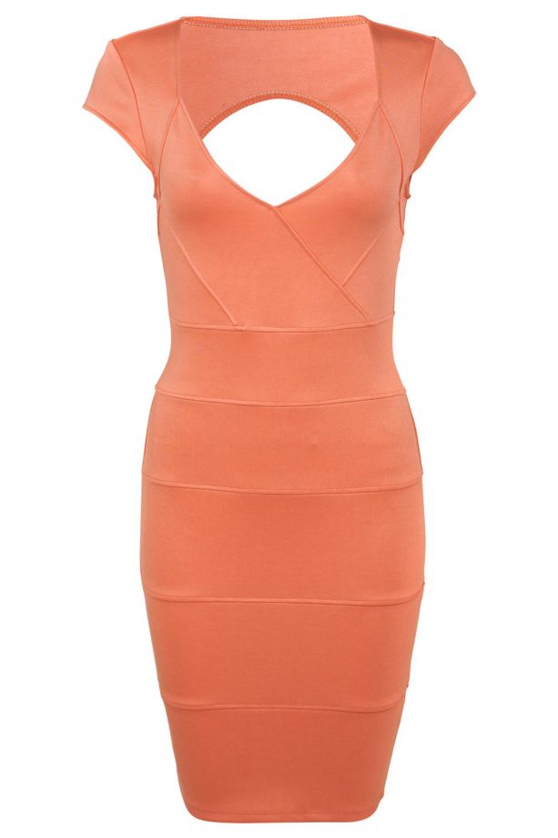 Miss Selfridge Cap Sleeve Bandage Bodycon, £49