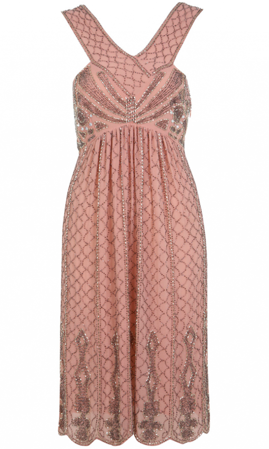 Miss Selfridge Pink Flapper Dress, £95