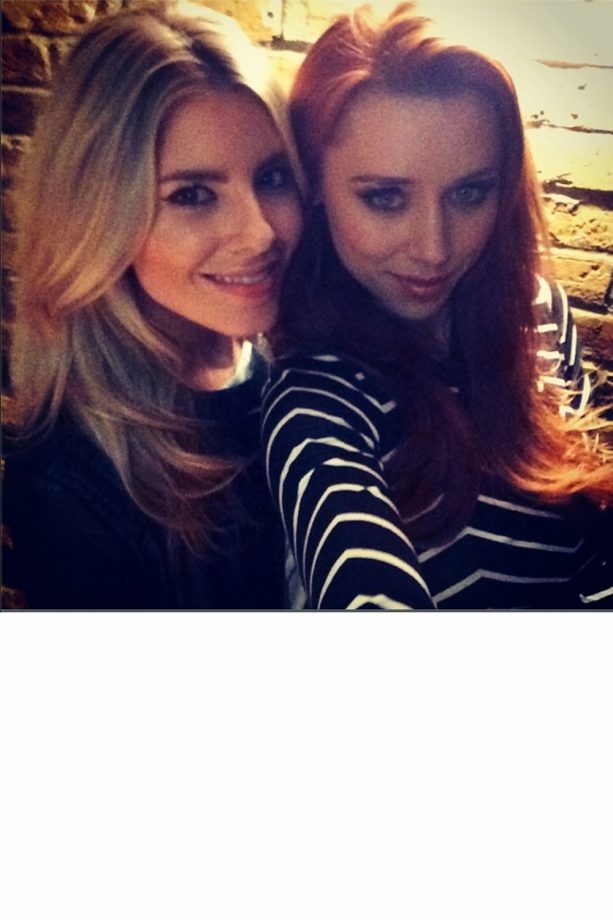Mollie King And Una Healy Take A Saturdays Selfie, 2014