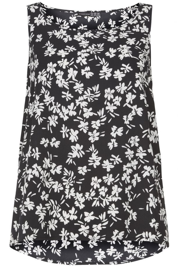 Primark SS14 Mono Floral Print Vest, £4