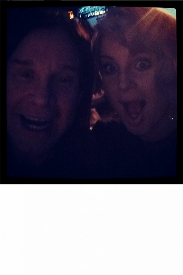 Ozzy Osbourne And Kelly Osbourne At The Oscars, 2014