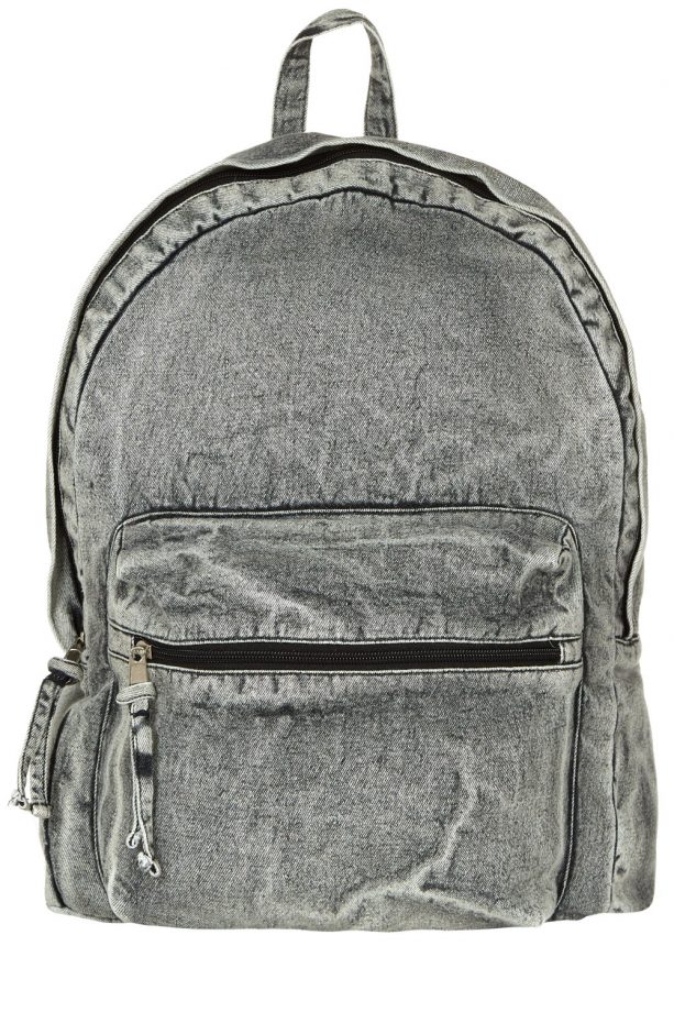 Primark Acid Wash Denim Backpack, £9