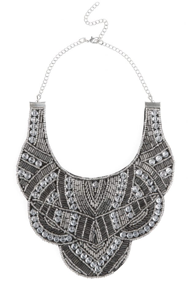Primark Beaded Fabric Necklace, £6
