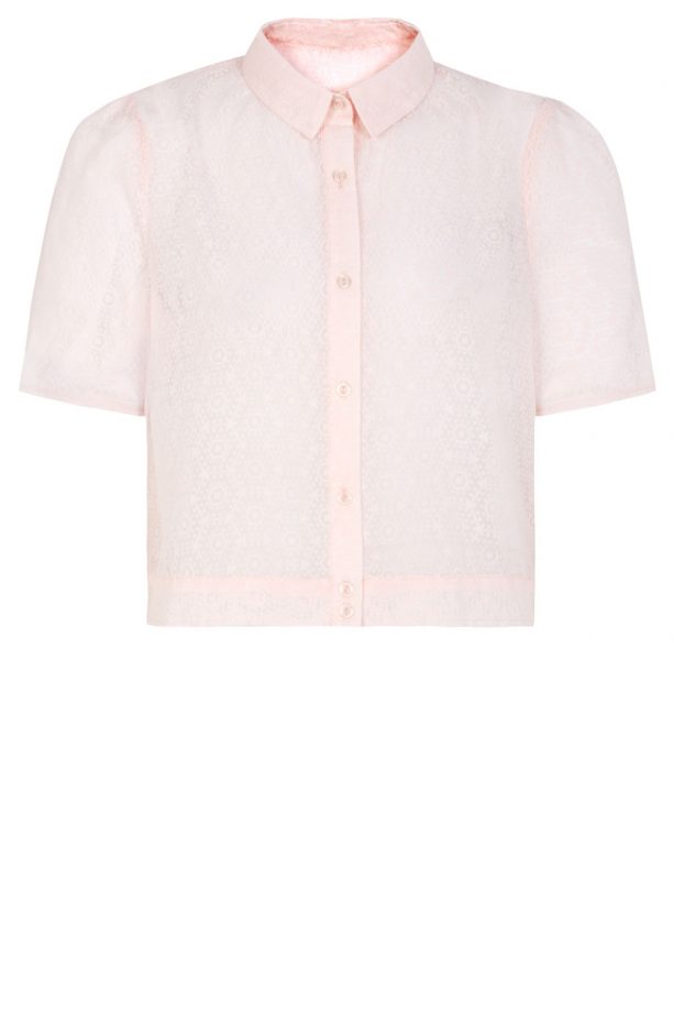 Primark Burnout Crop Blouse, £10