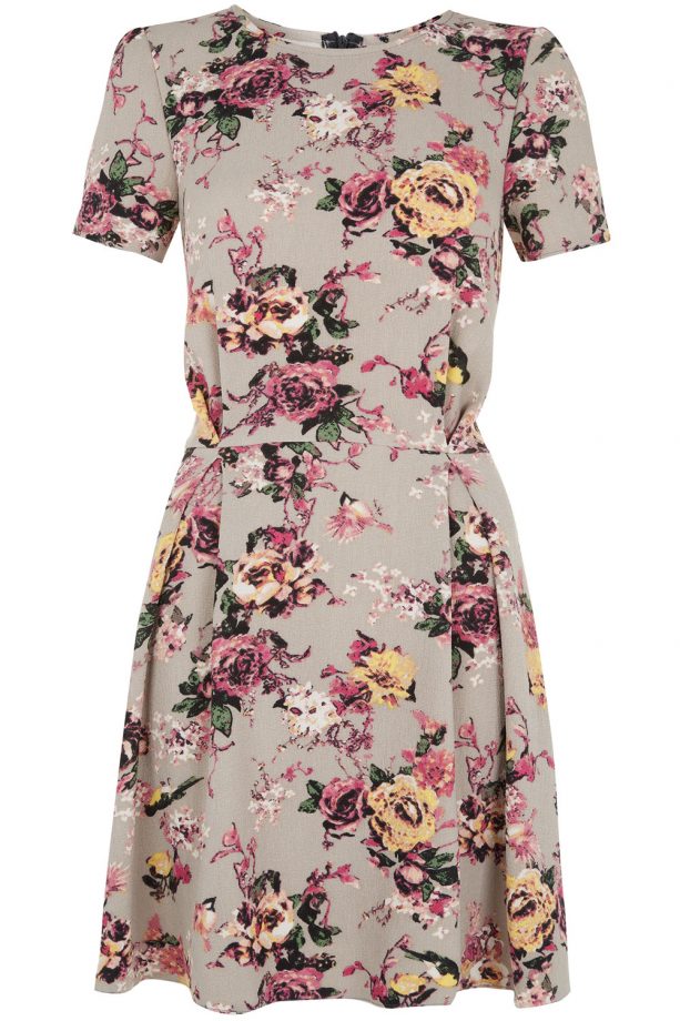 Primark Floral Crepe Skater, £15