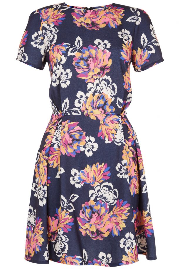 Primark Floral Crepe Skater Dress, £15