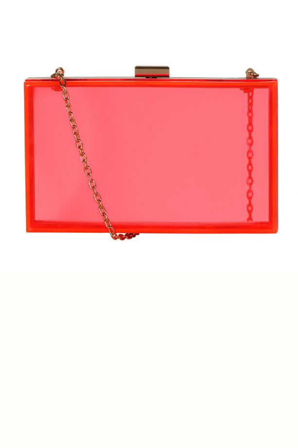 Primark Perspex Hardshell Clutch, £10
