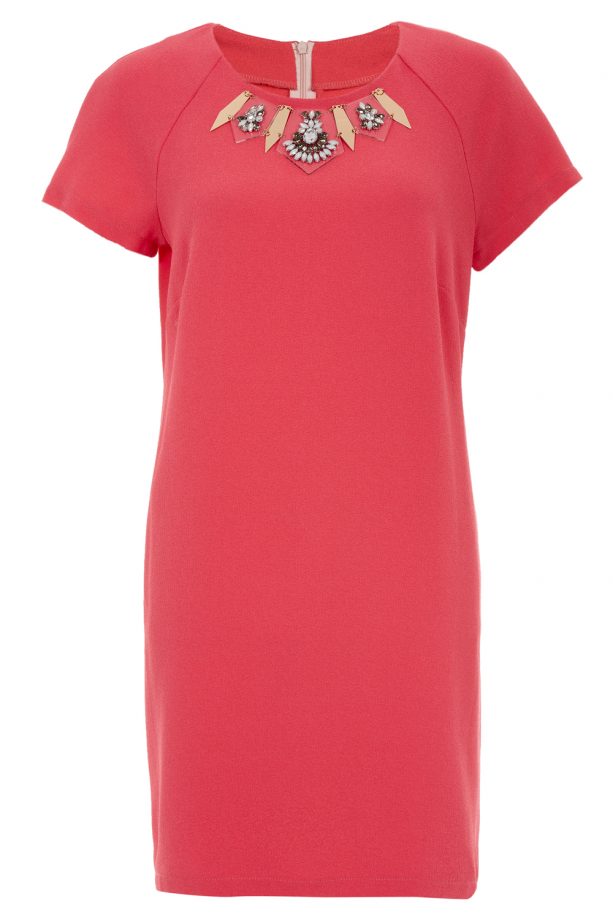 Primark Perspex Necklace Crepe Dress, £13