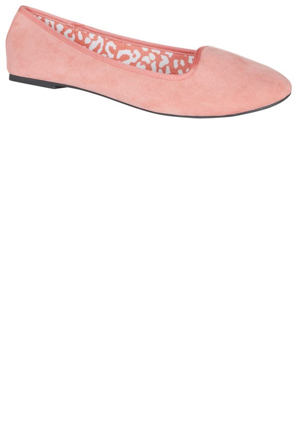 Primark Pink Suede Slippers, £4