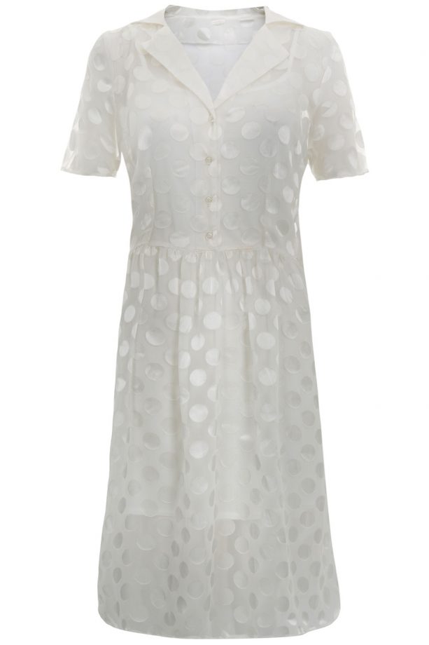 Primark Spotty Chiffon Shirt Dress, £17