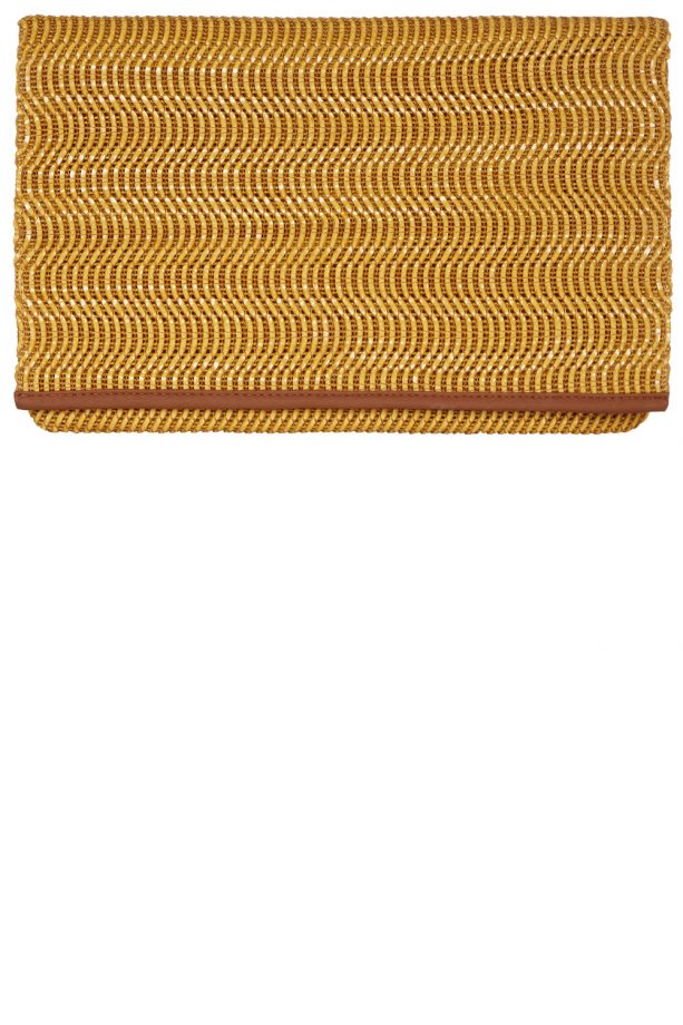 Primark Straw Fold Over Clutch, £6