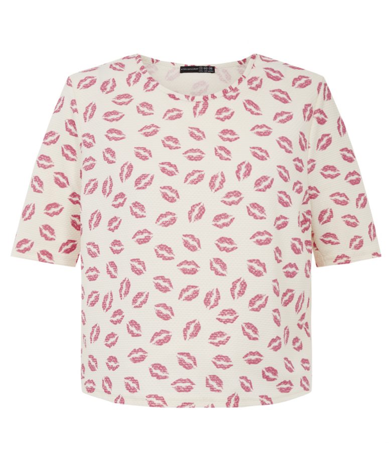 Primark SS14 Printed Textured Lip Print Shell Top, £68