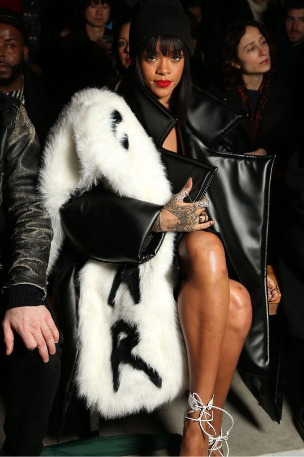 Rihanna At Paris Fashion Week AW14, 2014