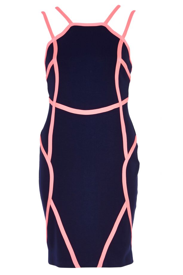 River Island Navy Contrast Bodycon Dress, £45