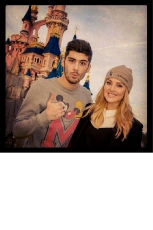 Perrie Edwards And Zayn Malik Hit Disneyland For A Winter Break, 2014
