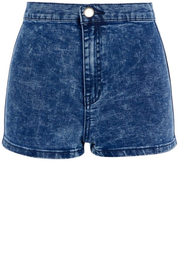 Primark SS14 Super High Waist Acid Wash Shorts, £8