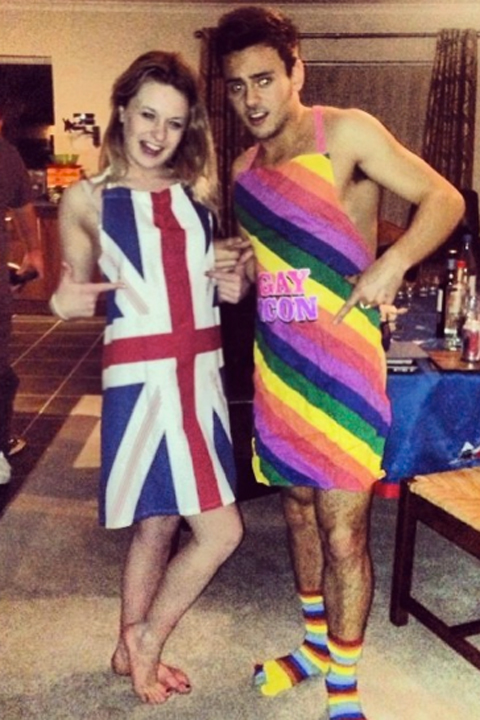 Tom Daley Gets Proud At Christmas, 2013