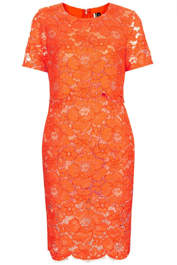 Topshop Premium Lace Pencil Dress, £78