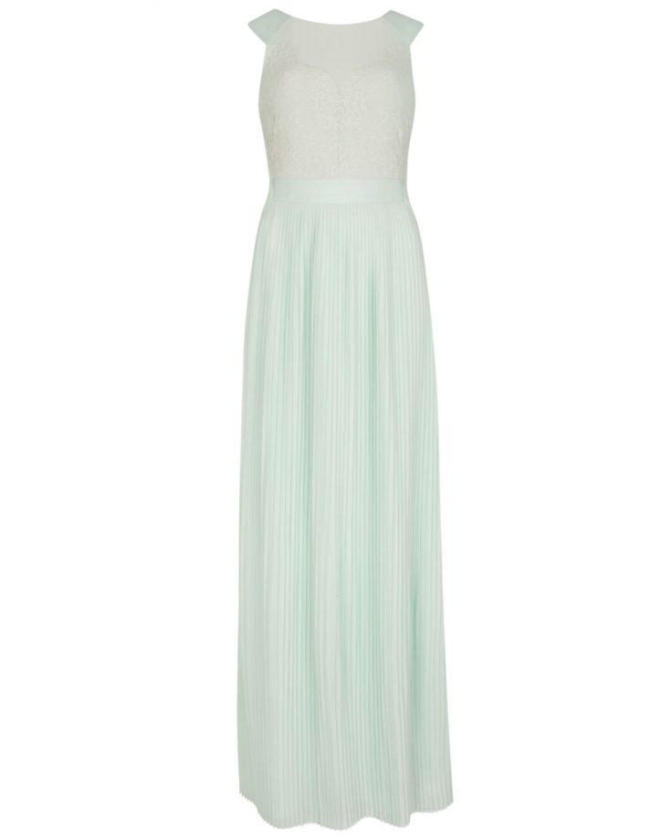 Ted Baker Mint Pleated Maxi Dress, £239