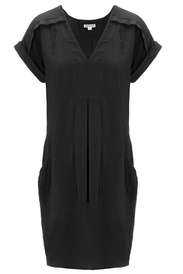 Whistles Dark Green Relaxed Dress, £95