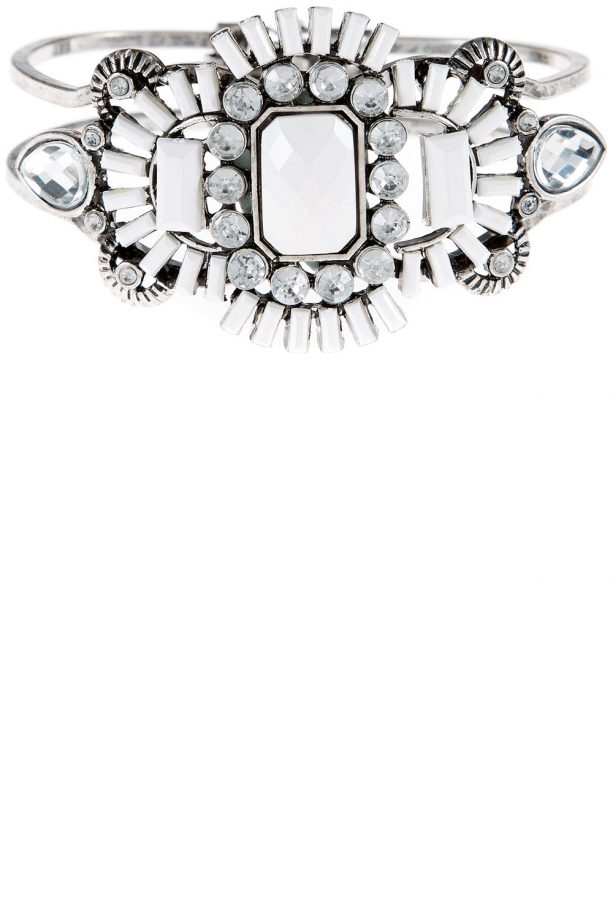 Primark SS14 White Stone Cuff, £4